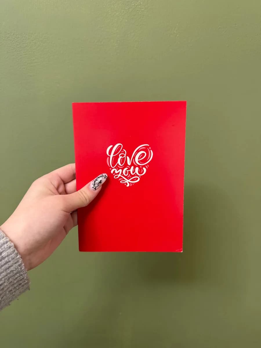 Открытка «Love You»